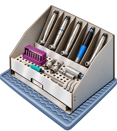 DriRak Handpiece rack for handpieces